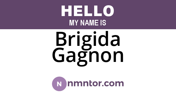 Brigida Gagnon