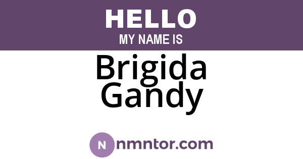 Brigida Gandy