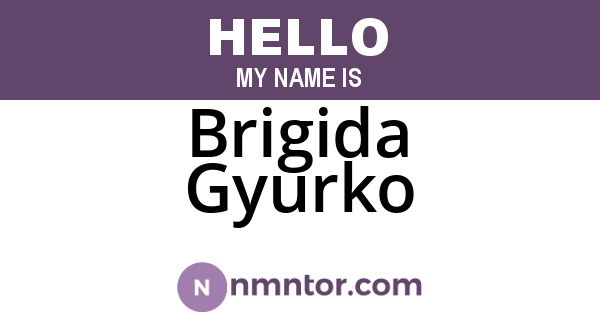 Brigida Gyurko