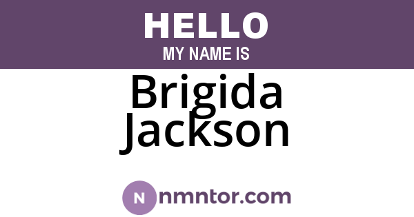 Brigida Jackson
