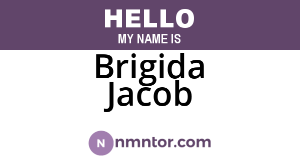 Brigida Jacob