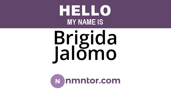 Brigida Jalomo