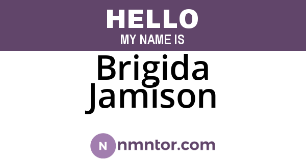 Brigida Jamison