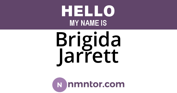 Brigida Jarrett