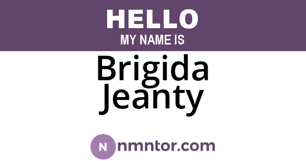 Brigida Jeanty