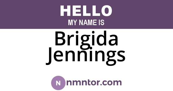 Brigida Jennings