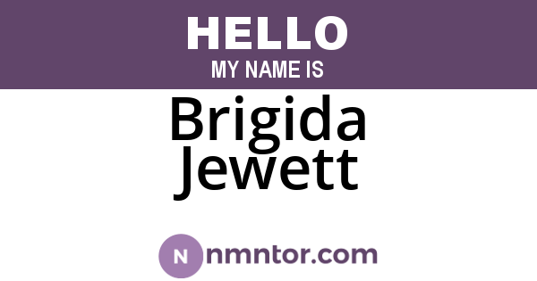 Brigida Jewett