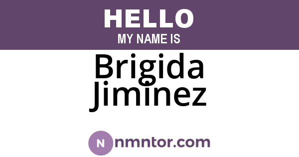 Brigida Jiminez