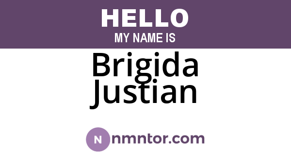 Brigida Justian