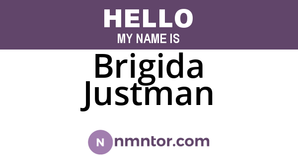 Brigida Justman
