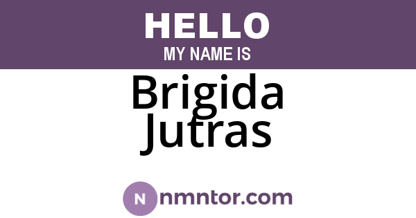 Brigida Jutras