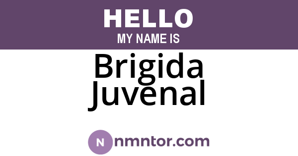 Brigida Juvenal