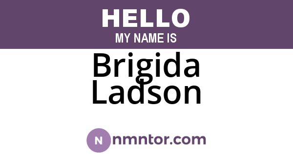 Brigida Ladson