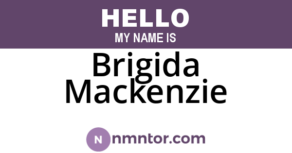 Brigida Mackenzie