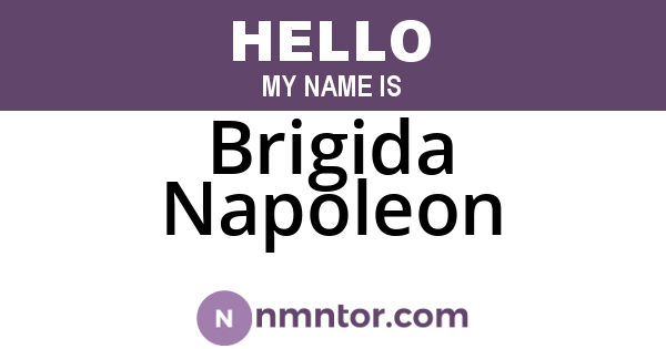 Brigida Napoleon