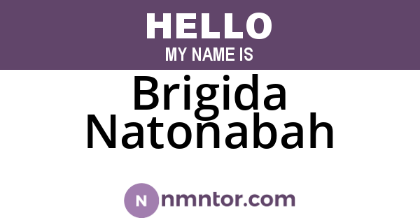 Brigida Natonabah