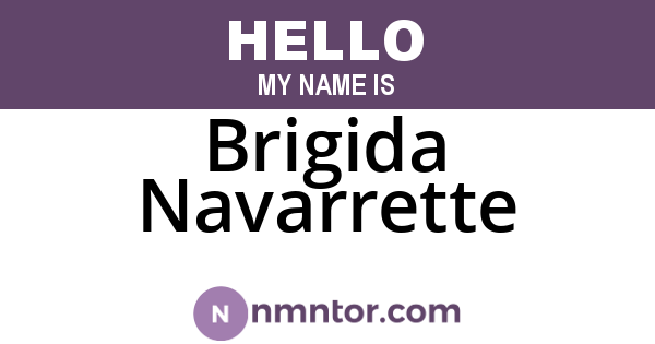 Brigida Navarrette