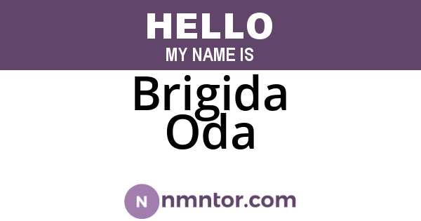 Brigida Oda