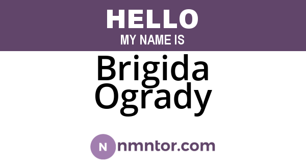 Brigida Ogrady