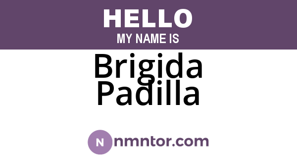 Brigida Padilla