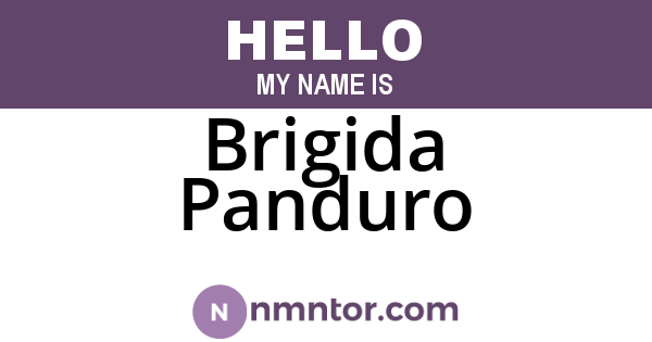 Brigida Panduro