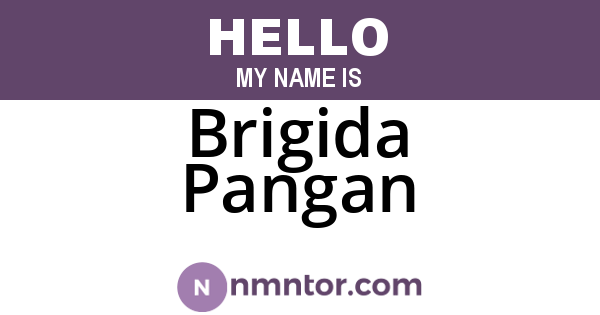 Brigida Pangan