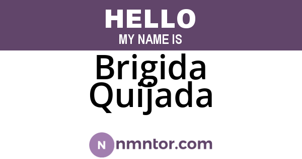 Brigida Quijada