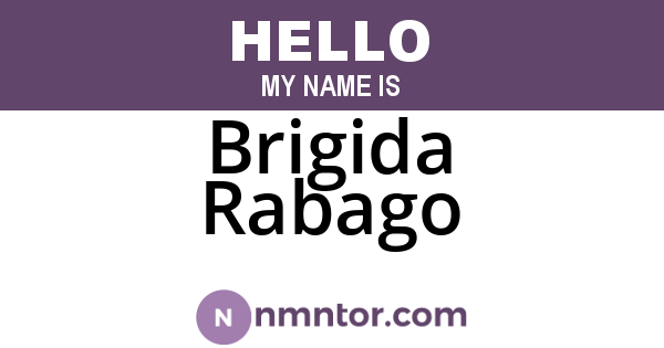 Brigida Rabago