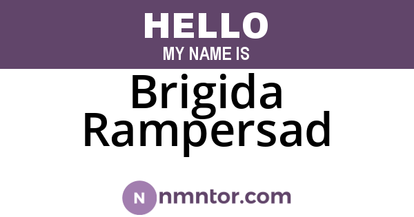 Brigida Rampersad