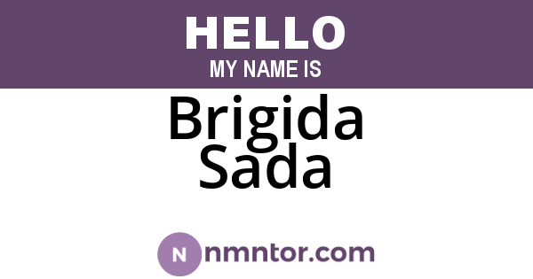 Brigida Sada