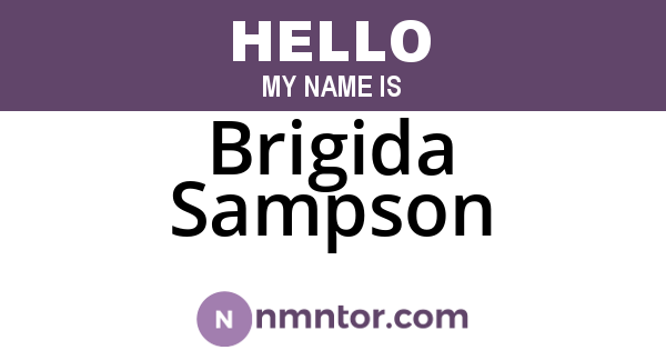 Brigida Sampson