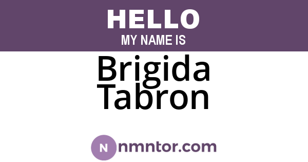 Brigida Tabron