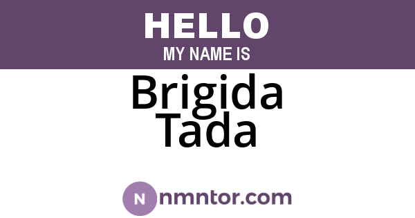 Brigida Tada