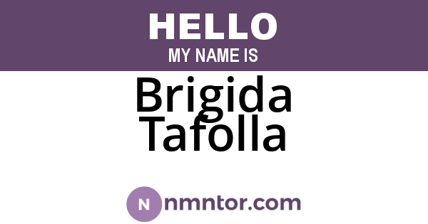 Brigida Tafolla