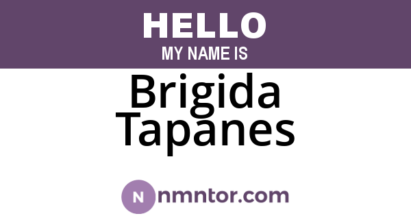 Brigida Tapanes