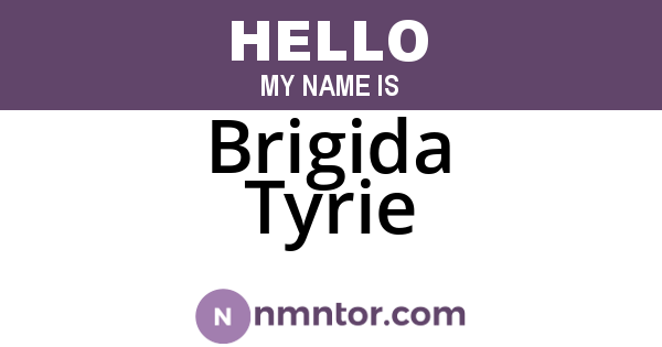 Brigida Tyrie
