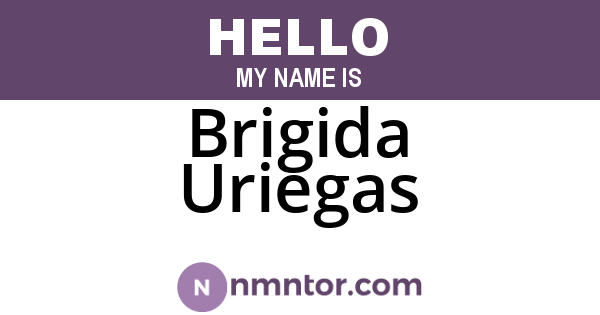 Brigida Uriegas