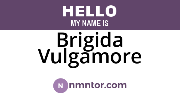 Brigida Vulgamore