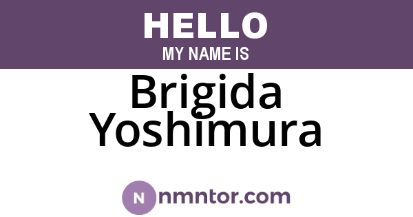 Brigida Yoshimura