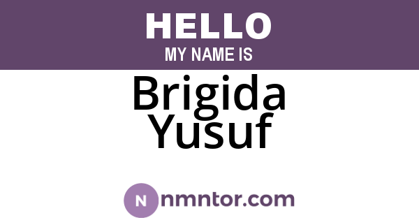 Brigida Yusuf