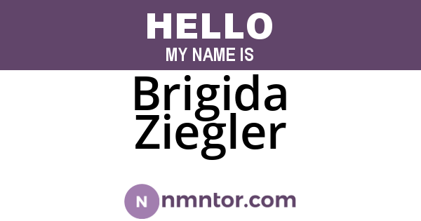 Brigida Ziegler