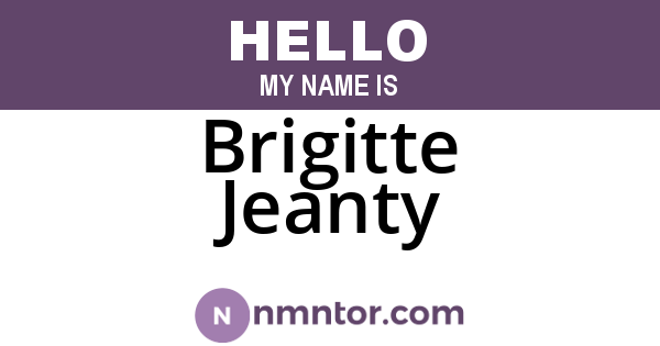 Brigitte Jeanty