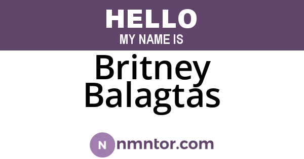 Britney Balagtas