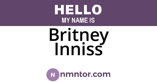 Britney Inniss