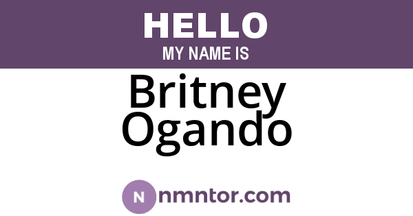 Britney Ogando