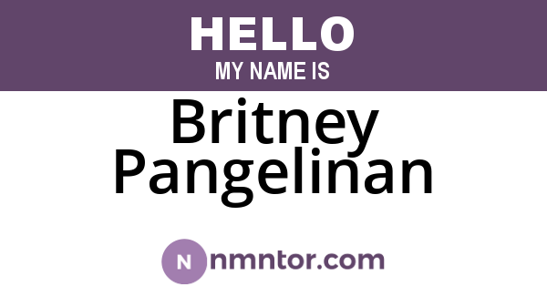 Britney Pangelinan