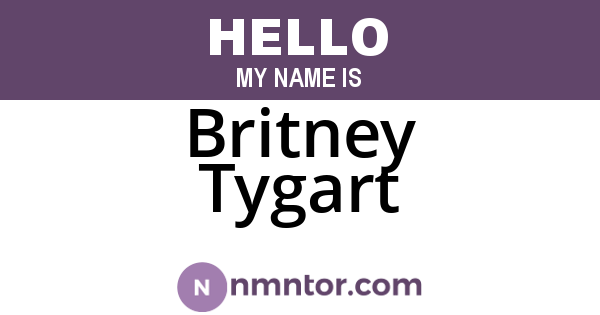 Britney Tygart