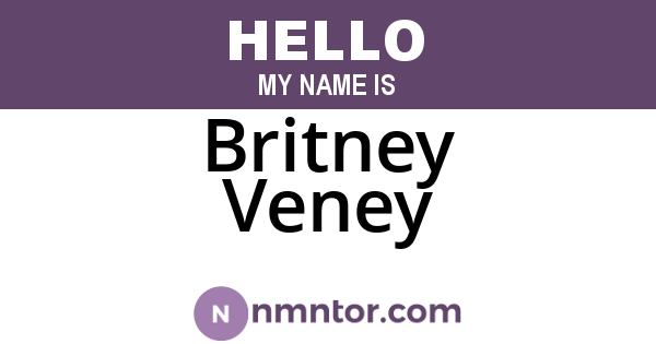 Britney Veney