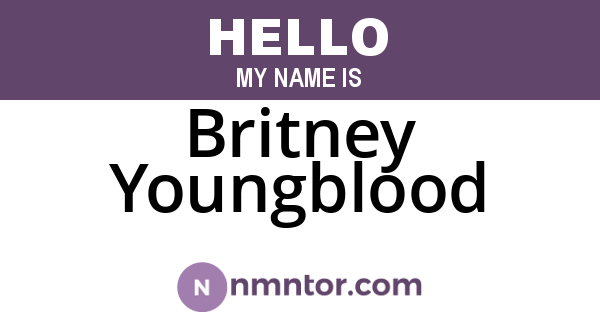 Britney Youngblood