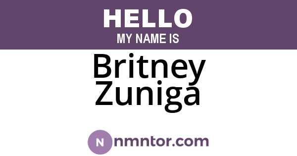 Britney Zuniga